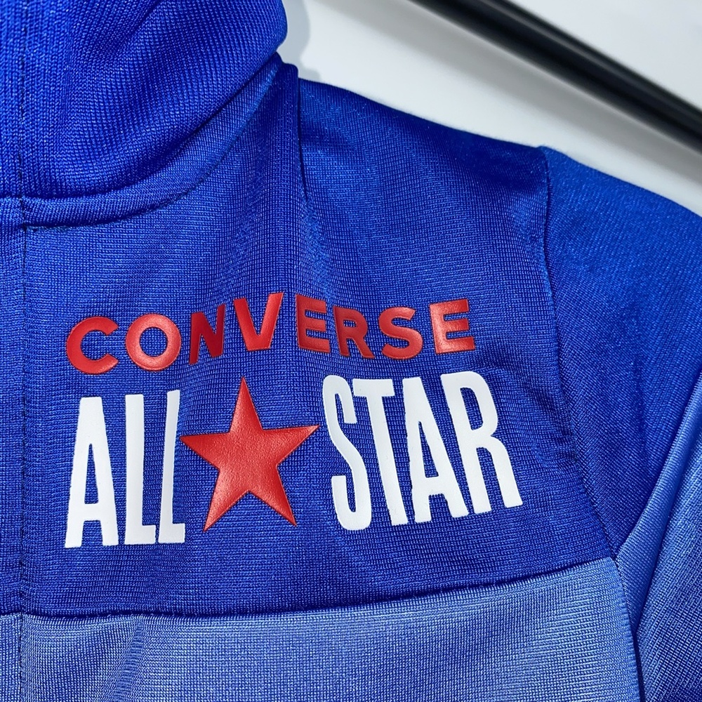 sz 6 Converse Jogger Set Blue All Star 2 Piece NEW w/ Tags Boys Youth - Picture 13 of 13